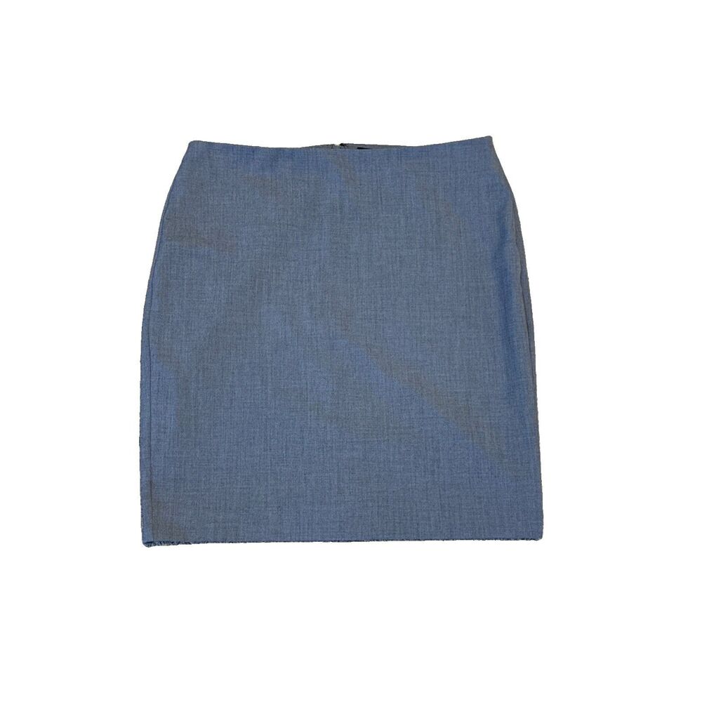 Banana Republic Women’s Indigo CHAMBRAY BLUE Pencil Skirt Size 8